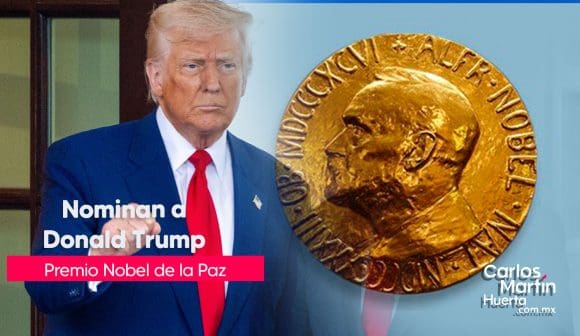 Proponen a Donald Trump para el Premio Nobel de la Paz 