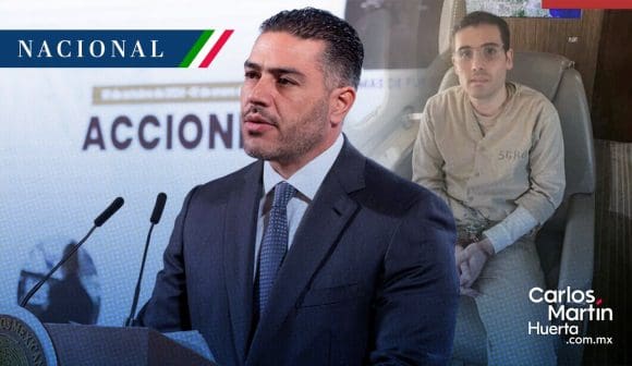 Ovidio Guzmán sigue detenido en EE.UU. pese acuerdo: García Harfuch