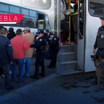 Operativo Transporte Seguro en Puebla: Más de 6,500 unidades revisadas para garantizar la seguridad