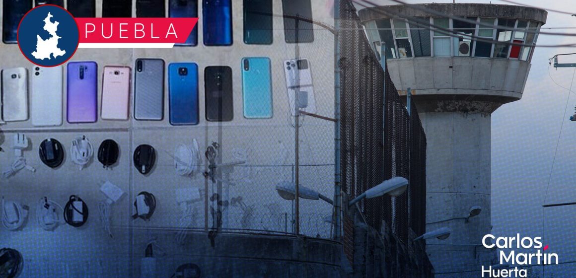 Realizan operativos en penales de Puebla, Tehuacán y Huauchinango; aseguran celulares y otros objetos