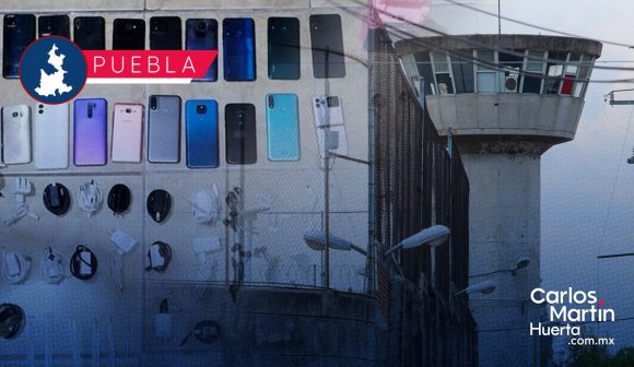 Realizan operativos en penales de Puebla, Tehuacán y Huauchinango; aseguran celulares y otros objetos