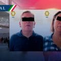 Pareja es detenida por robo a usuarios del AICM y zonas residenciales