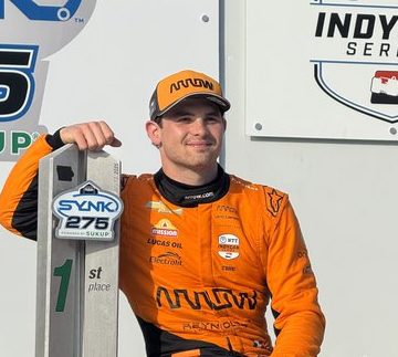 Pato O’Ward conquista Iowa en su carrera 100 de la IndyCar