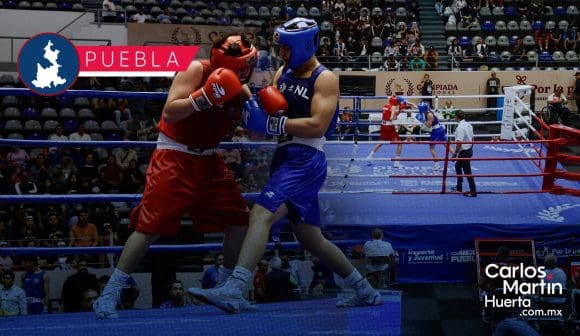 Puebla busca el oro en Boxeo dentro de la Olimpiada Nacional 2025