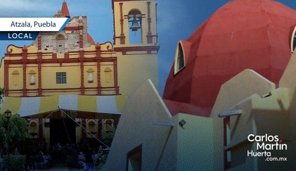 Reabren el templo de Atzala tras ocho años del sismo de 2017