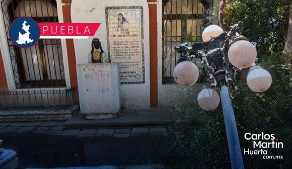 Recuperan la Plazuela Sor Juana Inés de la Cruz en Puebla; así luce ahora