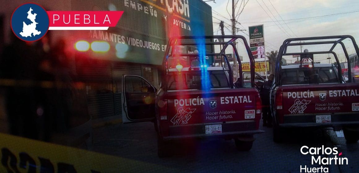 Robo a First Cash de Camino a Tlatepango desata persecución y balacera; hay detenidos