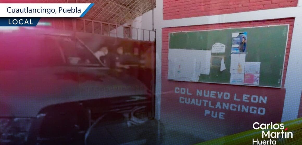 Roban equipo de cómputo en escuela de Cuautlancingo y graduación cambia de sede  