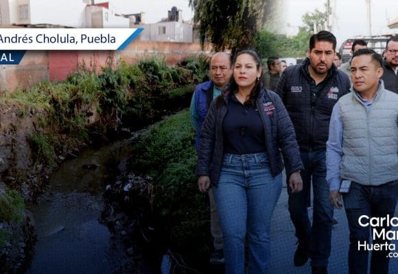 San Andrés Cholula activa brigadas de apoyo a familias afectadas por lluvias