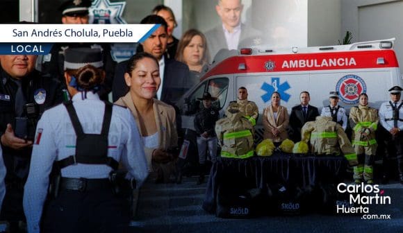 San Andrés Cholula refuerza seguridad pública con tecnología y equipo estratégico