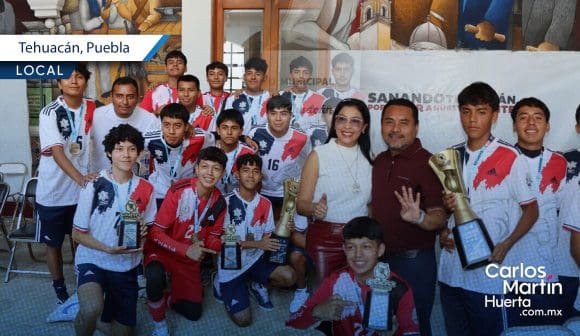 Selección Sub-17 de Tehuacán se corona campeona de la Copa Franja 2025