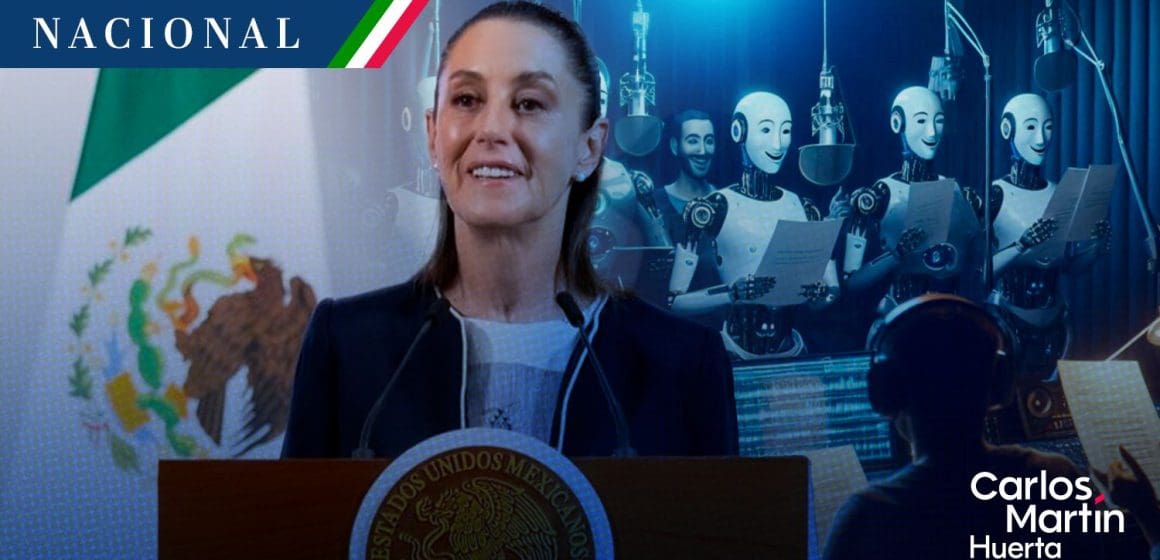 Sheinbaum ofrece apoyo a actores de dobladores para regular el uso de la IA