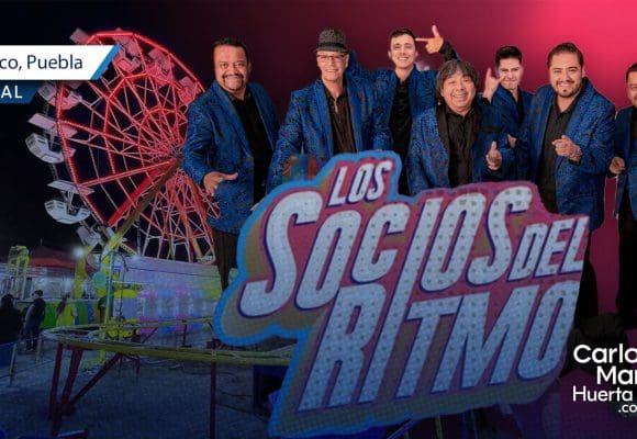 Socios del Ritmo este viernes en la Feria de Atlixco 2025; conoce los conciertos de este fin de semana
