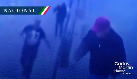 Revelan video de tres sospechosos en asesinato de colaboradores de Clara Brugada