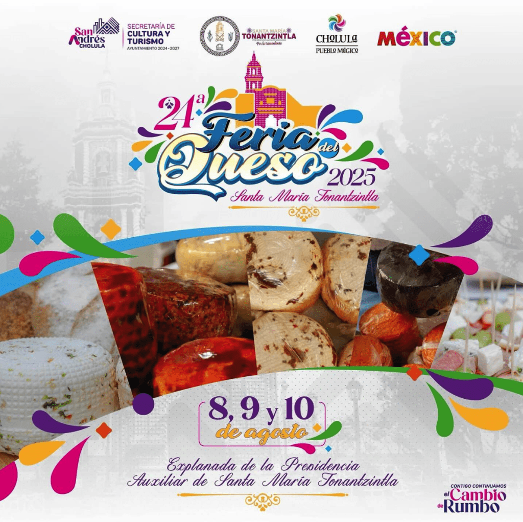 Tonanzintla presenta la Feria del Queso 2025