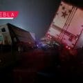 Tráiler protagoniza accidente en la autopista México-Puebla; genera caos vial