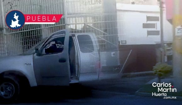 Tras persecución, detienen a un sujeto por robo de cableado en Puebla; cómplices escaparon