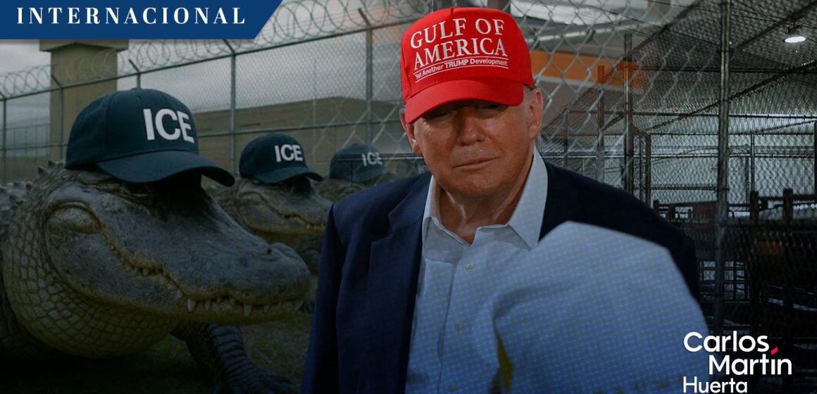 Alligator Alcatraz: Trump inaugura nueva prisión para migrantes rodeada de caimanes