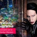 Protesta católica ante concierto de Marilyn Manson en la Fenapo 2025: 40 días de oración y ayuno