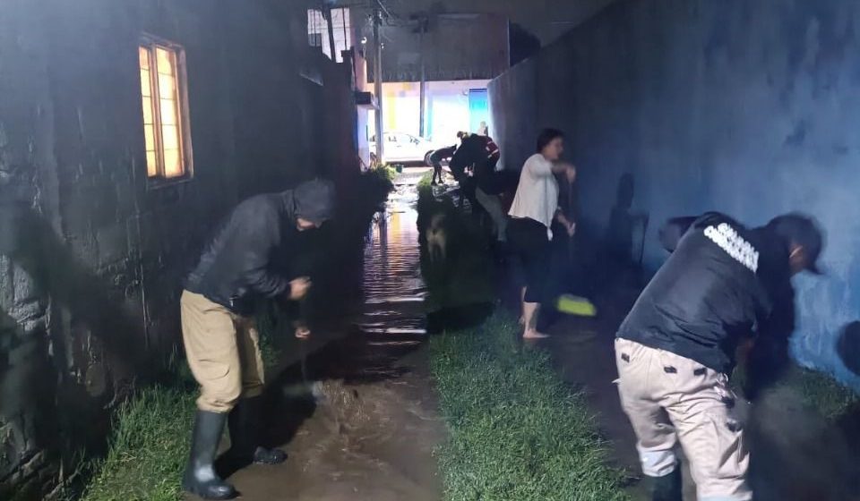 Respuesta inmediata del gobierno de San Pedro Cholula ante inundaciones por desborde del Arroyo Prieto