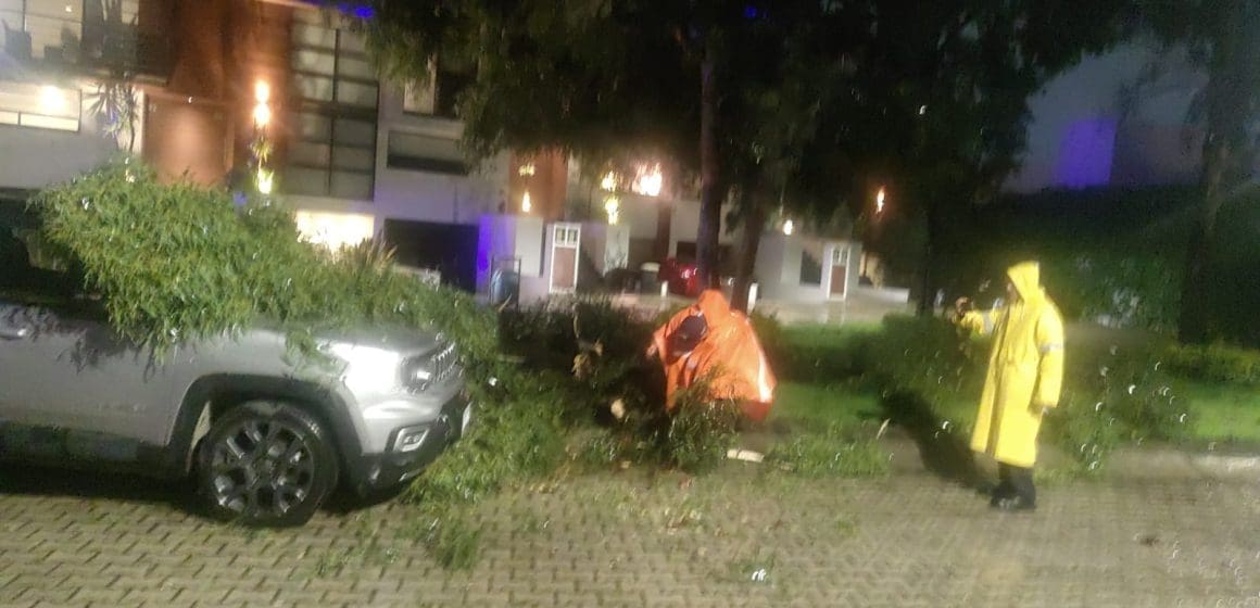 San Pedro Cholula activa brigadas tras intensa lluvia