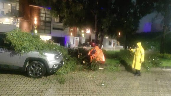 San Pedro Cholula activa brigadas tras intensa lluvia