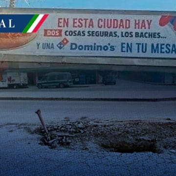 Domino’s Pizza se burla de los baches en San Luis Potosí con anuncio y son clausurados: ¿Censura?