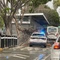 Protección Civil atiende caída de árbol en bulevar Valsequillo; frente a la Facultad de Contaduría de la BUAP