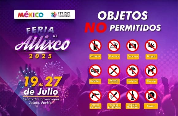 Disfruta la Feria de Atlixco 2025 con seguridad y diversión para toda la familia