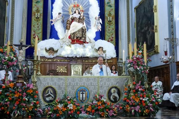 Fervor y tradición en honor a la virgen del Carmen