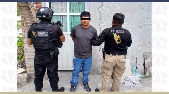 FGE Puebla catea inmueble en Zacapala por narcomenudeo: Asegura droga y detiene a presunto distribuidor