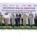 Seguridad con compromiso: inauguran 314ª Compañía de Guardia Nacional en Puebla