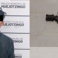 Detienen a dos sujetos con armas hechizas en Huejotzingo