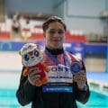 Osmar Olvera se queda con la plata en el trampolín de 1 metro en los Mundiales de Singapur 2025