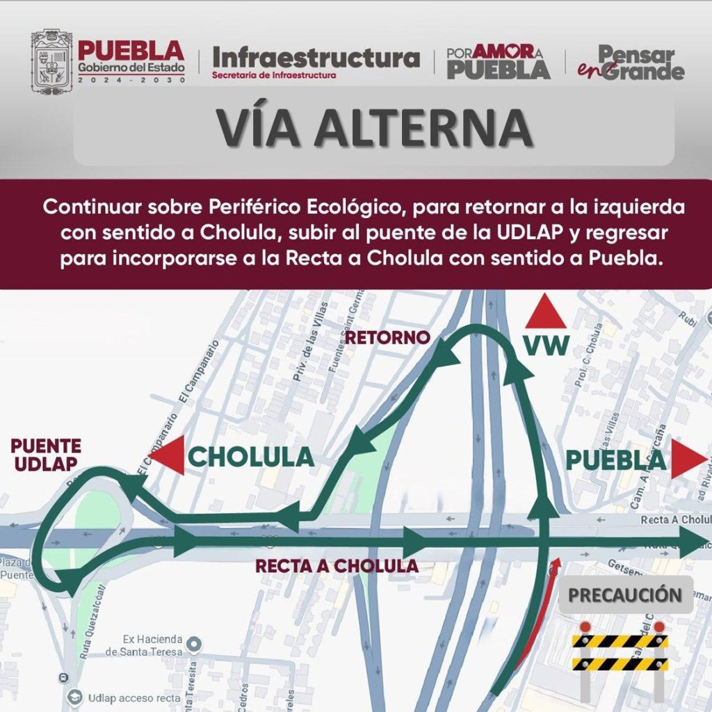 Cierre parcial en Periférico este lunes: conoce horarios y rutas alternas 2 2