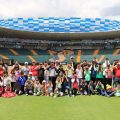 Niñas y niños de Cuautlancingo visitan a los Pericos de Puebla