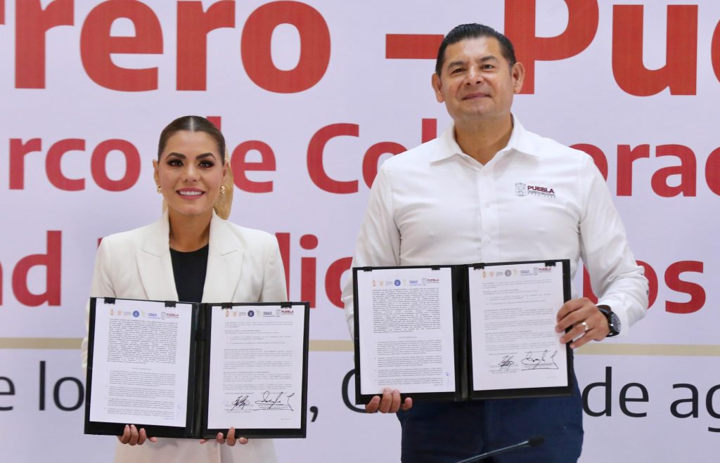 Puebla y Guerrero firman convenio para fortalecer la seguridad en límites territoriales 2 AA 604 1