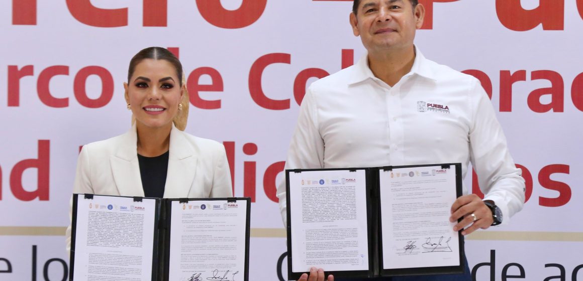 Puebla y Guerrero firman convenio para fortalecer la seguridad en límites territoriales