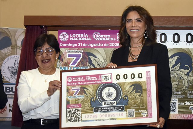 Lotería Nacional emite billete conmemorativo del bicentenario del Colegio del Estado 1 A Loteria