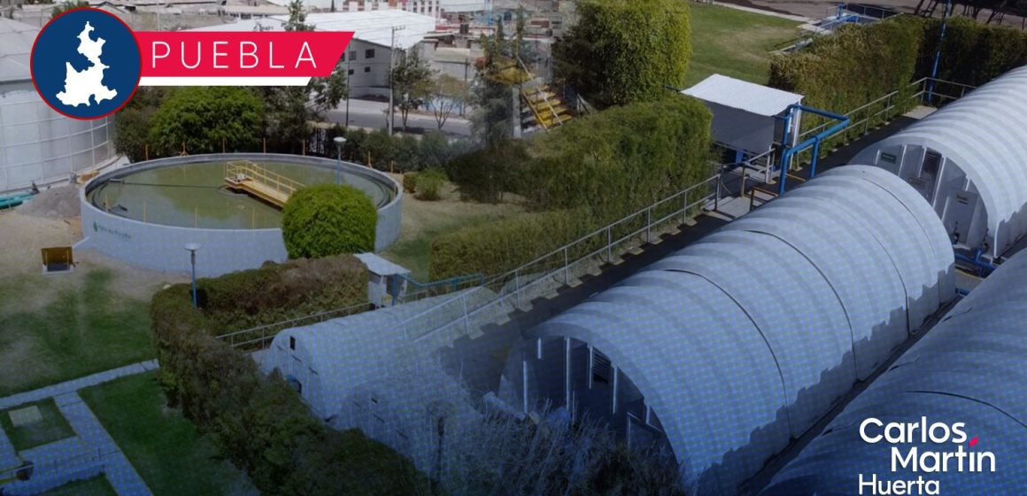 Agua de Puebla incrementa saneamiento de aguas residuales
