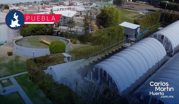 Agua de Puebla incrementa saneamiento de aguas residuales
