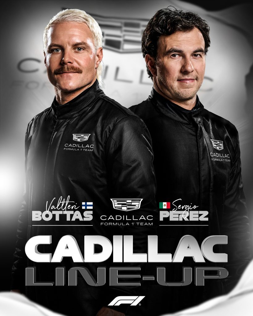 Anuncia Cadillac regreso de Checo Perez