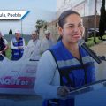 Arranca Lupita Cuautle obra de adoquinamiento en San Rafael Comac para fortalecer la infraestructura urbana