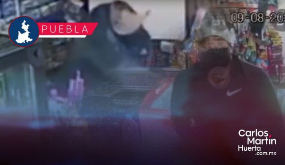 Asaltan tienda en la colonia Los Héroes; golpean a empleado y huyen