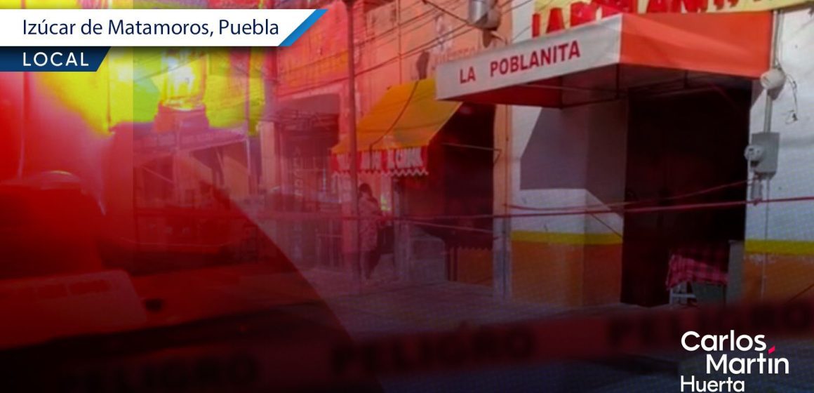 Asesinan a hombre en tortillería “La Poblanita” de Izúcar; se presume asalto