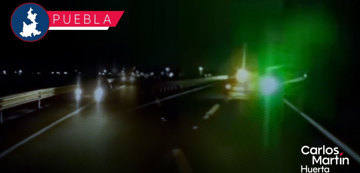 Así es como intentan asaltar tráiler en la supercarretera Cuacnopalan-Oaxaca