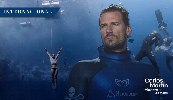 Atleta croata, Vitomir Maričić, rompe récord al pasar 29 minutos sin respirar bajo el agua