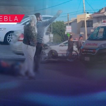 Atropellan a ciclista cerca de Plaza Crystal; conductor huye