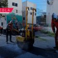 Bacheando Puebla: Avanza la rehabilitación de calles para combatir los baches