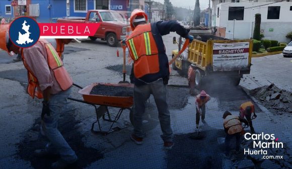 Bacheando Puebla: Conoce las calles que hoy tendrán trabajos de bacheo